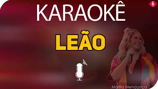 Leão  Marília Mendonça Vocais Karaokê  🎤 Versão II [upl. by Blaze952]