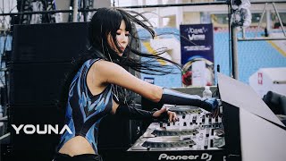 YOUNA  Melodic Techno amp Progressive House DJ Mix 10  Watera Festival I Vietnam [upl. by Nogam]