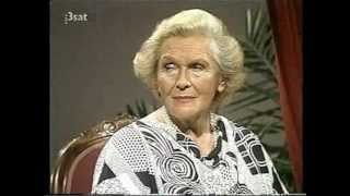 Elisabeth Schwarzkopf  Da Capo  Interview with August Everding 1988 [upl. by Leahcimnaes797]