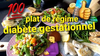 Menu diabète gestationnel TOP [upl. by Hadias]