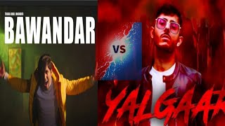 Carryminati VS thara bhai joginder song yalgaar VS Bavendersong [upl. by Thamora229]