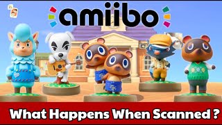 What Happens When You Scan Amiibo Figures In Animal Crossing New Horizons [upl. by Anetsirk821]