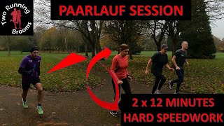 PAARLAUF SESSION  Improve your running speed with this FUN paired relay GREAT 5K  10K TRAINING [upl. by Etiuqram]