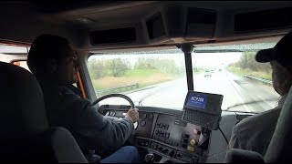 Schneider inexperienced driver orientation On the road with a training engineer [upl. by Anail]