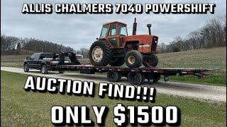 Auction Find 1500 Allis Chalmers 7040 [upl. by Enaenaj]