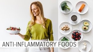 ANTIINFLAMMATORY FOODS  what I eat every week [upl. by Kattie]