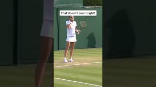 Cheeky Sneaky Way To Win A Point In Tennis48 [upl. by Euk]