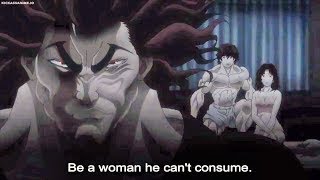 Yujiro Hanma wants Baki to do with Kozue to become Stronger  BAKI 2018 EPISODE 17 ENGLISH SUBBED [upl. by Annorah]