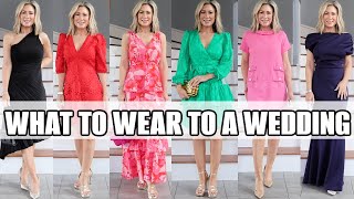 Wedding Guest Dresses  What To Wear To A Wedding or SemiFormal Event  Women Over 40 [upl. by Ahseyk]