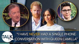 quotHes A LIARquot Piers Morgan Blasts Omid Scobie For Claiming He Had Calls With Queen Camilla In Book [upl. by Zanas]