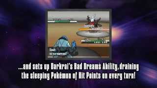 Get the Mythical Pokémon Darkrai  Pokémon Black VersionPokémon White Version [upl. by Roberta]