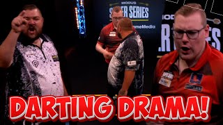 THE FEISTIEST DARTS MATCH EVER 😱 [upl. by Eutnoj]