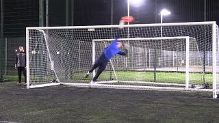 Romsey Town Goalkeeping Session  Shot stopping [upl. by Boudreaux]