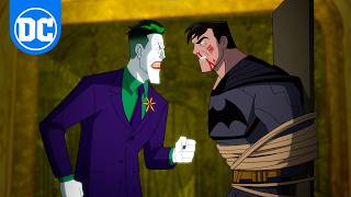 Harley Quinn  The Joker Unmasks Batman  Super Scenes  DC [upl. by Nnylrats]