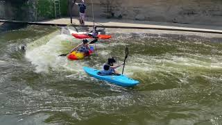 Pyranha Scorch East Race Whitewater Festival boatercross [upl. by Herald]