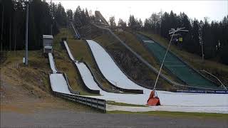 Skispringen Skischanze Sprungschanze Hinterzarten Schwarzwald [upl. by Chin]