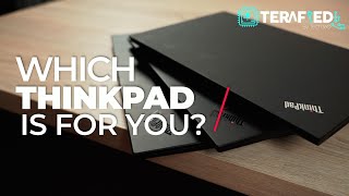 Which Lenovo ThinkPad Is The One For You [upl. by Nola]