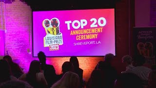 Louisiana Film Prize names top 20 finalists in Shreveport [upl. by Tteltrab]