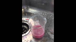 Potassium Sodium Tartrate  Hydrogen Peroxide using Cobalt Catalyst [upl. by Agn]