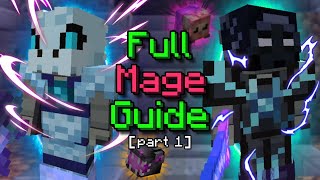 Full Mage Guide Part 1 Floors 15  Hypixel Skyblock [upl. by Esinad]