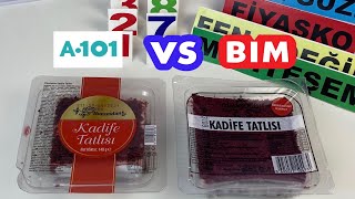 A101 Kadife Tatlısı ile BİM market Kadife Tatlısı incelemesi  Lezzet Testi [upl. by Nissa]