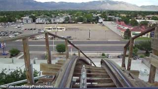 Rattler HD POV Cliffs Amusement Park [upl. by Pate135]