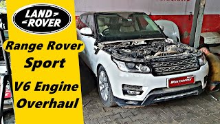 Range Rover Sport V6 Engine Overhaul [upl. by Kaltman]