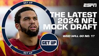 🚨 2024 NFL Mock Draft Alert 🚨  Get Up [upl. by Frants]