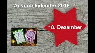 Weihnachtskarten mit 3DMalereiRuthvonG [upl. by Feil]