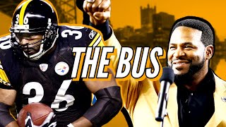 Jerome Bettis Highlights  quotThe Busquot [upl. by Zingale178]