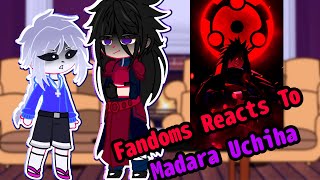 Dnmachi React to Bell as Madara uchiha Naruto Shippuden Tik Toks Gacha React 🇧🇷🇺🇲 [upl. by Ameerak]