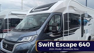 £79890 Motorhome BRAND NEW Swift Escape 640 2024 Model [upl. by Finegan]