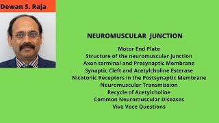 NEUROMUSCULAR JUNCTION [upl. by Hashum]