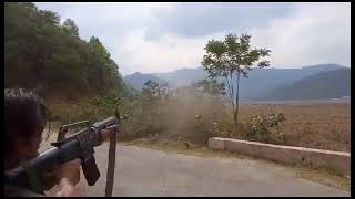 Manipur Gun Fire Violence WarMeiteis Vs Kuki  Viral Video [upl. by Delsman]