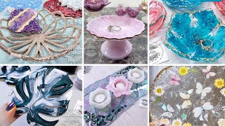 10 Easy Epoxy Resin Ideas that WOW😍 Next Level DIY Resin Art [upl. by Ahseyd]