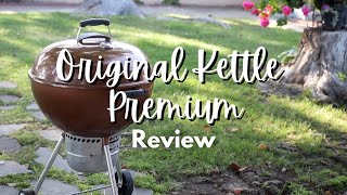 Why Weber Kettle Grills Are The Best  Weber Original Kettle Premium 22” REVIEW [upl. by Attennaej48]