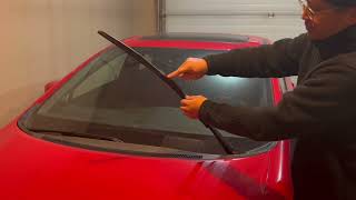 2015 Honda Civic SI wiper blade change [upl. by Alhahs]