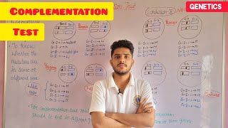 Complementation test genetics csirnetjrf csirnet Cistrans test gate dbt [upl. by Bevers]