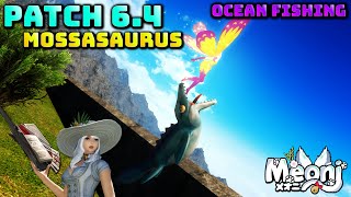 FFXIV Mossasaurus Minion  Ocean Fishing 10k Points Ruby Route [upl. by Ihcur757]