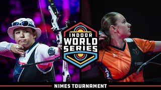 Quinty Roeffen v Liliana Licari – recurve women U21 gold  2022 Nimes Tournament [upl. by Barnie]