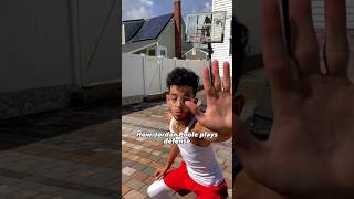 How Jordan Poole plays Defense 🤣🏀 nba funny basketball [upl. by Alin712]