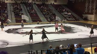 McLean High School Winterguard 2018 [upl. by Yrrol86]