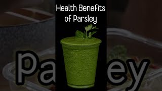 Health Benefits of Parsley Leaves  Detox  Weight Loss [upl. by Teemus]