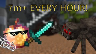 How YOU Can Make Millions Farming Arachne Hypixel Skyblock [upl. by Sirapal]