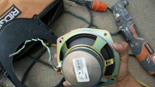 370z speaker RemoveInstall [upl. by Cruickshank]