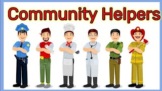 Community helpersour helpersOccupationsOur helper namesPeople who help usOur helpers activity । [upl. by Milty]