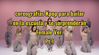 Coreografías de kpop para un concurso PT4 softgyuu [upl. by Aihsena]