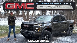 2024 GMC Canyon Elevation  Dont Buy The Tacoma Yet  Walkaround Review and Test Drive [upl. by Neened271]