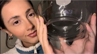 ASMR Fishbowl effect fast and chaotic edition lots of inaudible whispers🐠 [upl. by Farmelo]