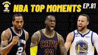 TOP NBA MOMENTS  The Intangibles Podcast Ep81 [upl. by Regor]